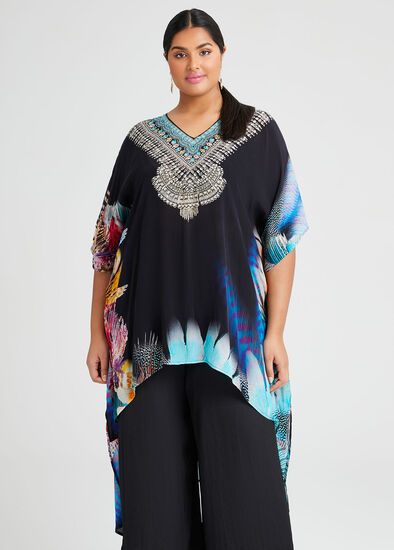 Plus Size Natural Festival Kaftan