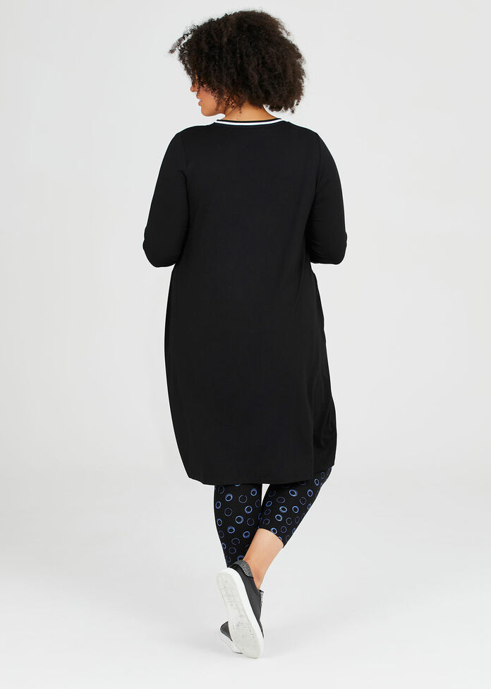 Natural Take Me 3/4 Sleeve Tunic, , hi-res