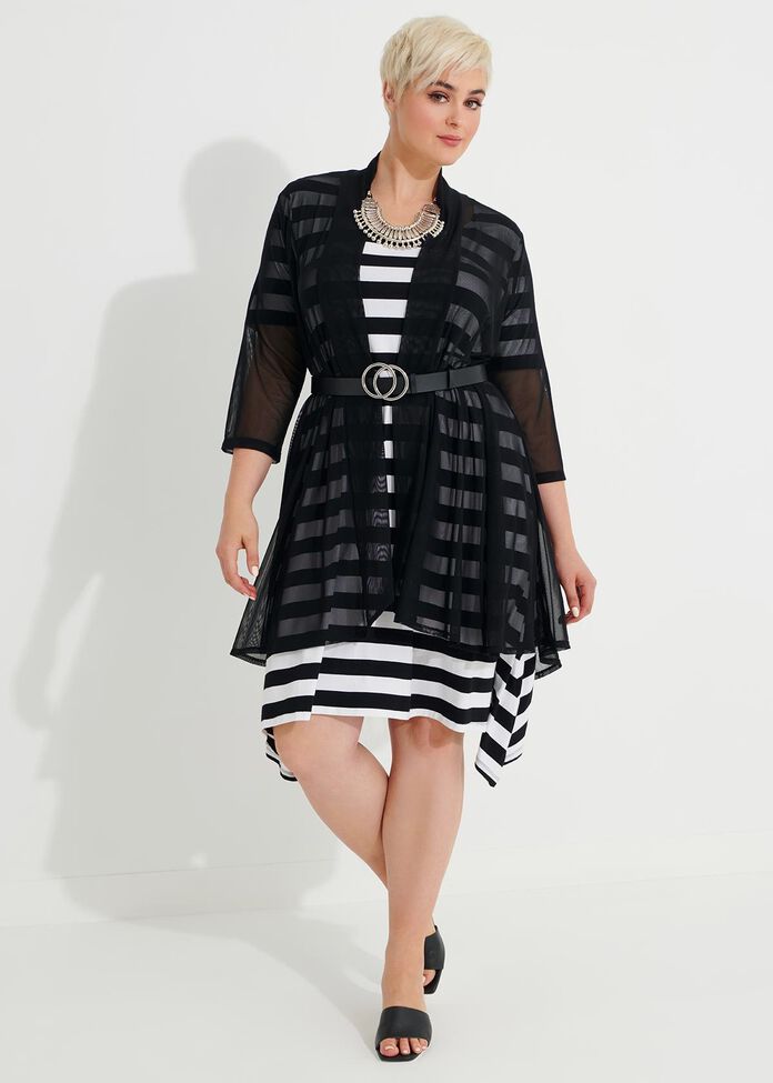 Getaway Stripe Dress, , hi-res