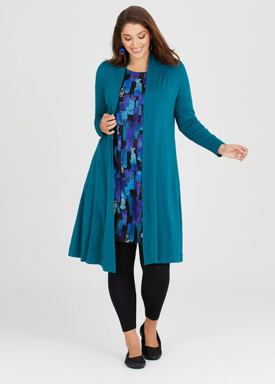 Plus Size Drift Bamboo Duster