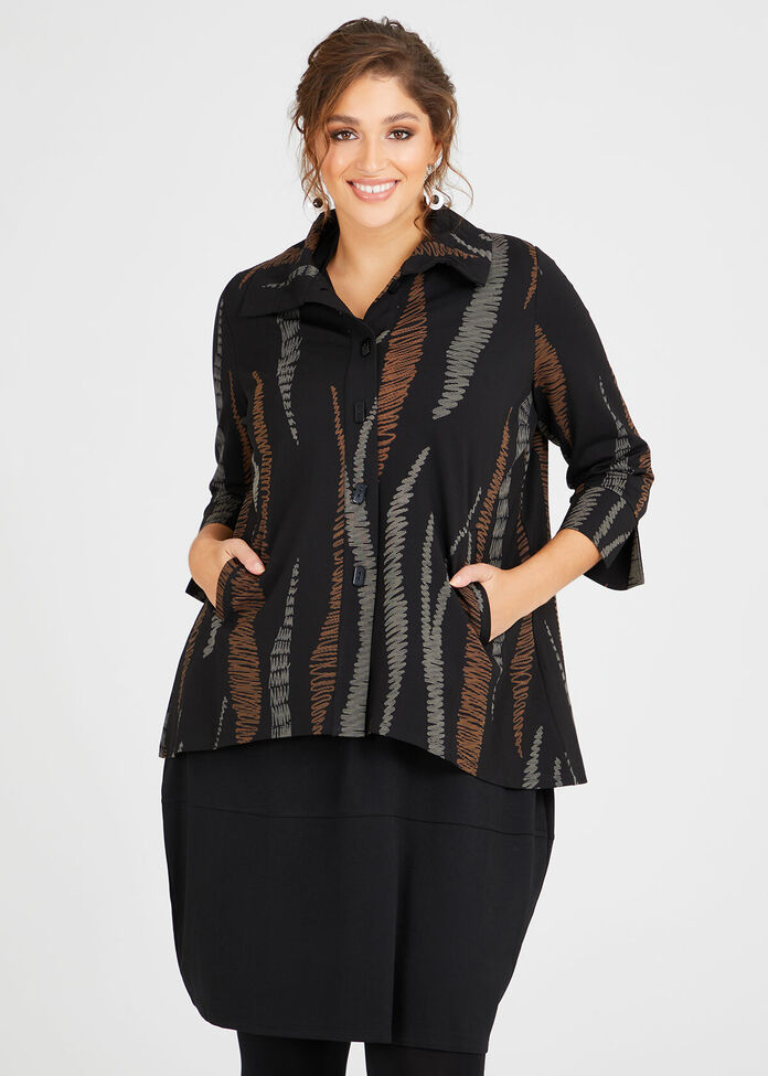 Sarafina Ponte Jacket, , hi-res