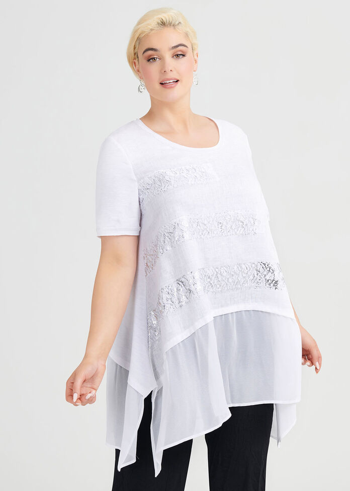 Born This Way Linen Tunic, , hi-res