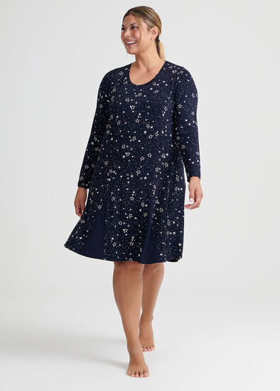 Plus Size Starry Night Nightie