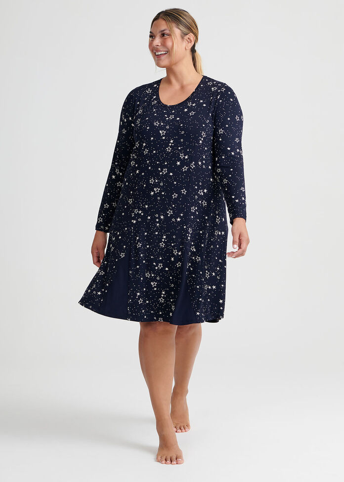 Starry Night Nightie, , hi-res