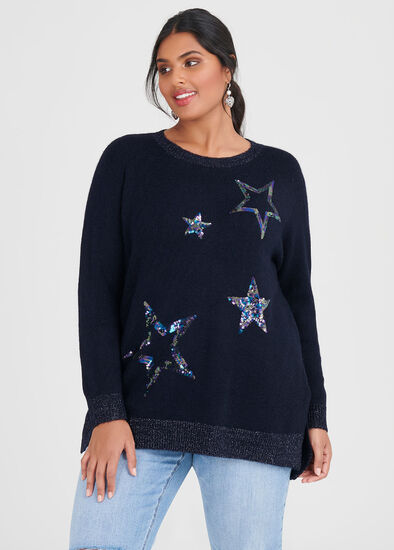 Plus Size Magic Star Jumper