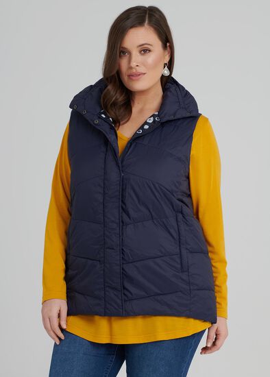 Plus Size The Versatile Puffer Vest