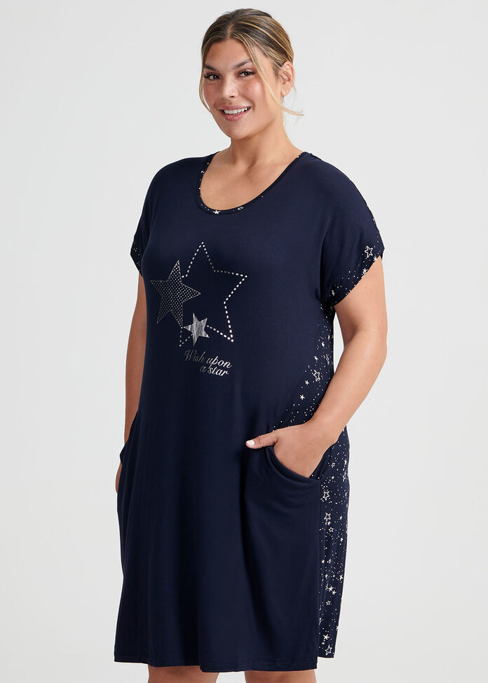 Splice Star Nightie, , hi-res