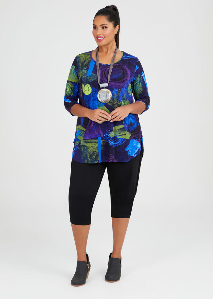 Viscose Artistry Tunic, , hi-res