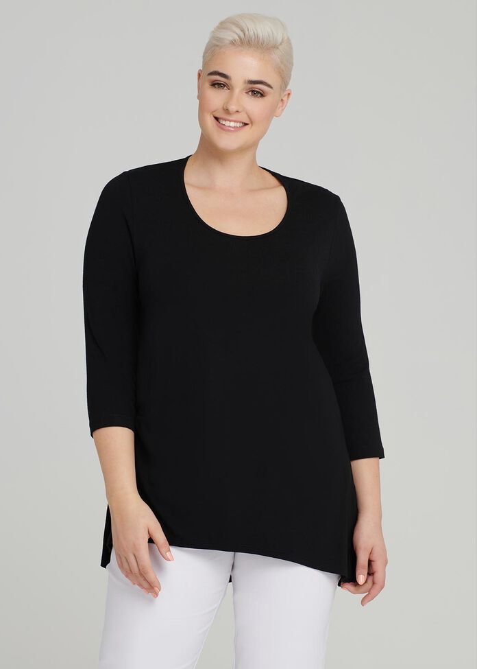 Cora Everyday 3/4 Sleeve Top, , hi-res