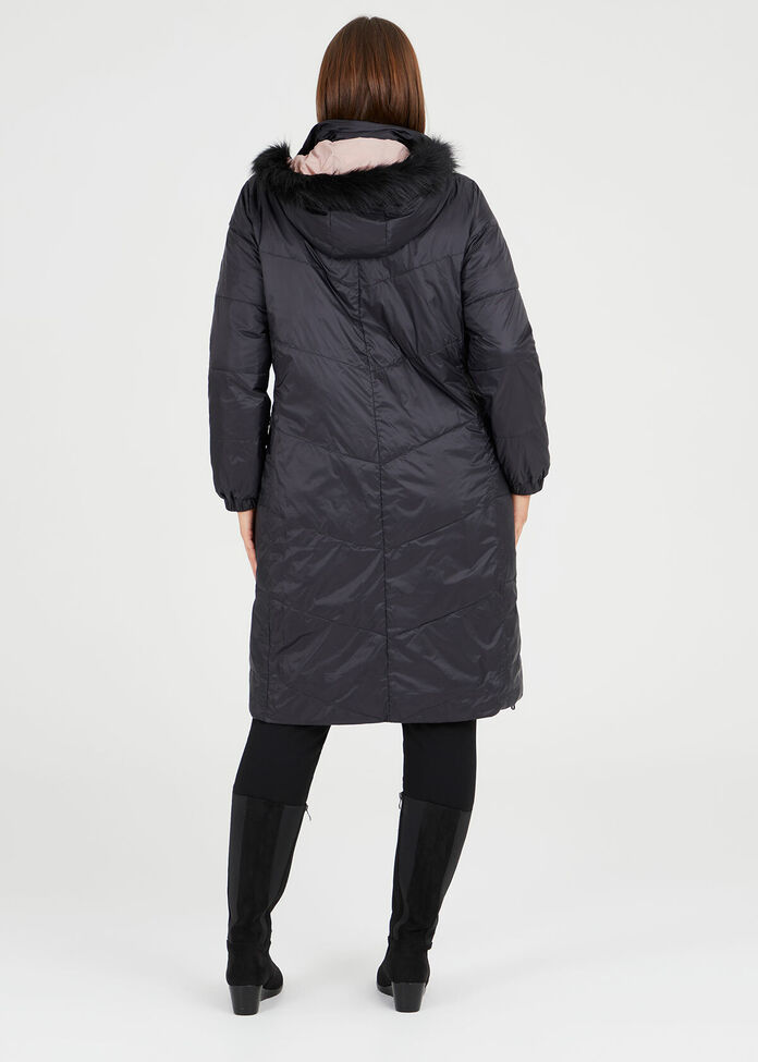 Muse Reversible Puffer Coat, , hi-res