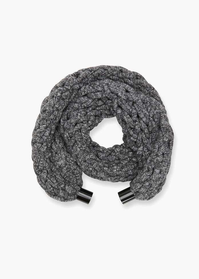 Braided Magnetic Scarf, , hi-res