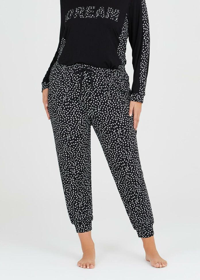 Bamboo Mini Spot Pj Pant, , hi-res