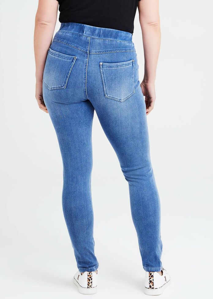 The Best Friend Denim Jegging, , hi-res