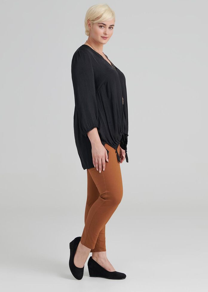 Luxe Tie Top, , hi-res