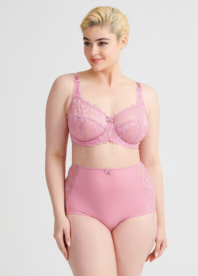 Plus Size Lace Underwire Bra