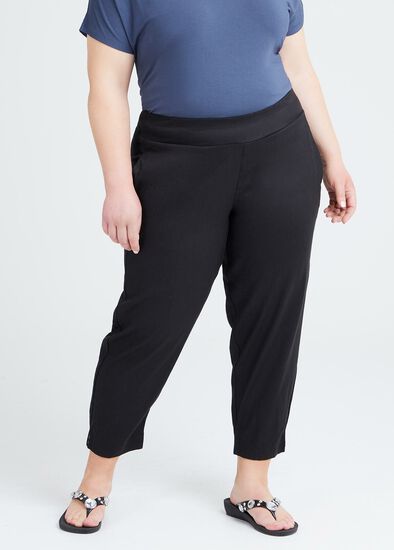 Plus Size Petite Linen Elemental Pant