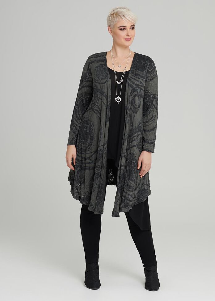 Swirl Modal Drape Cardi, , hi-res