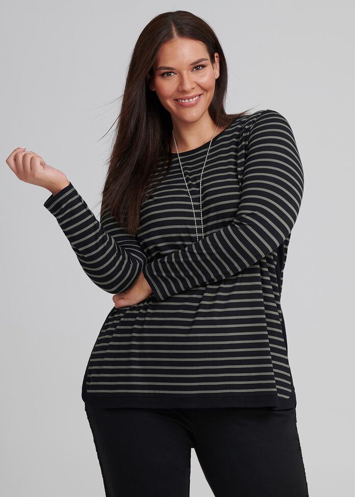 Urban Stripe Top, , hi-res