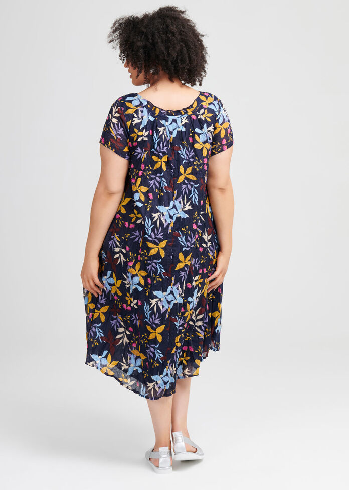 Cotton Spin Me Dress, , hi-res