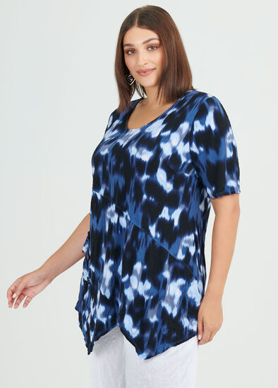 Plus Size Ikat Luna Top