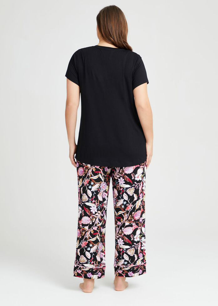 Bamboo Botanica Pyjama Top, , hi-res