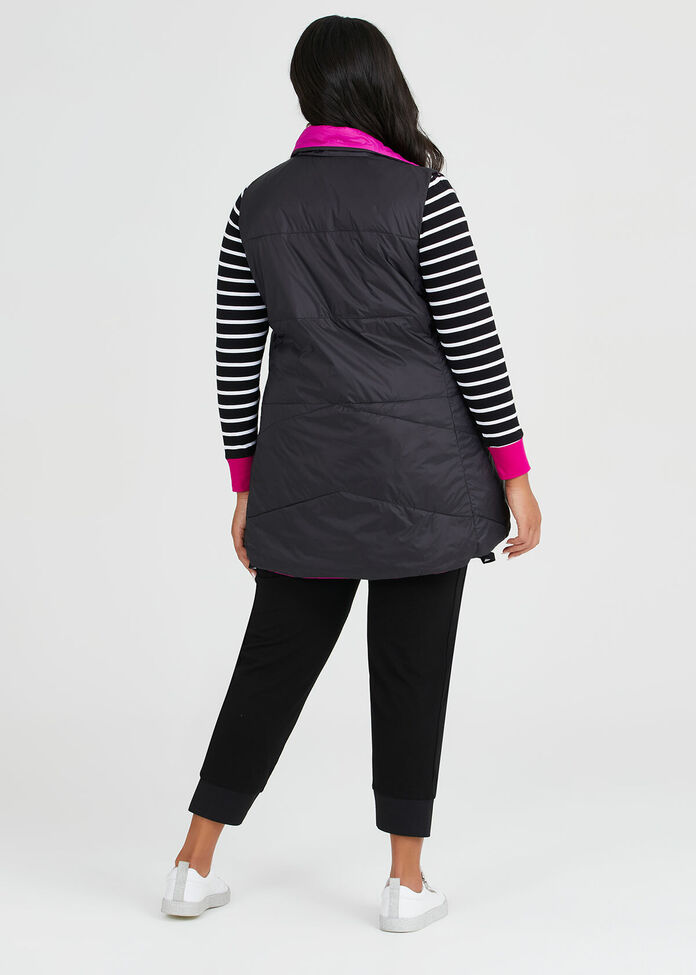 Reversible Escape Puffa Vest, , hi-res