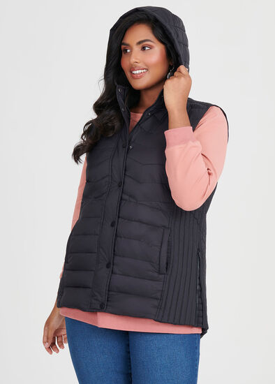 Plus Size Promenade Puffer Vest