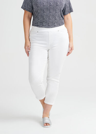 Plus Size Casablanca Crop Jegging