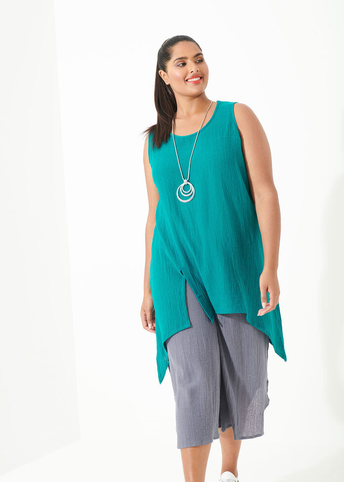 Linen Swansea Tunic, , hi-res