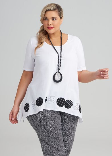 Plus Size Cotton Getaway Top