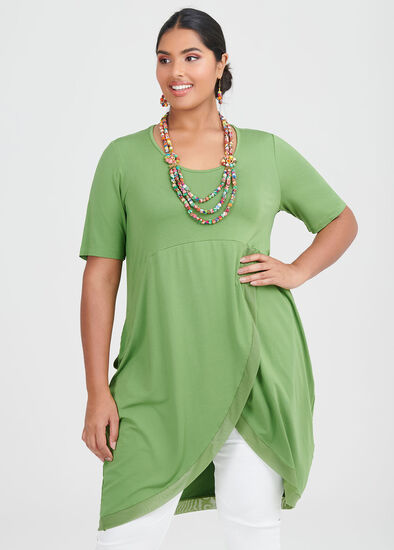 Plus Size Bamboo Tempt Me Tunic