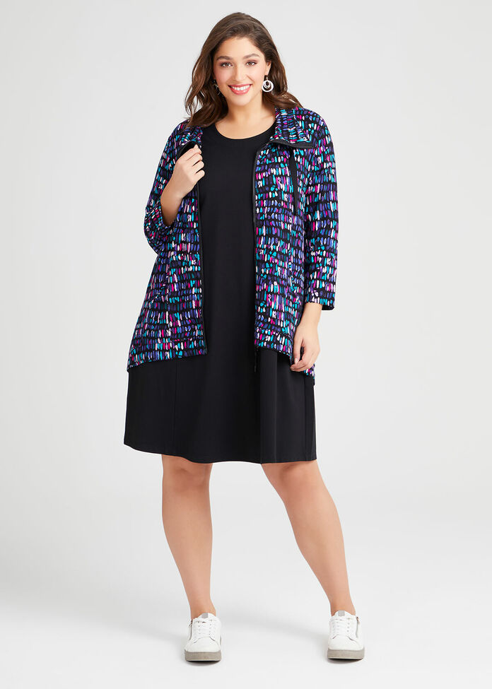 Envoy Ponte Dress, , hi-res