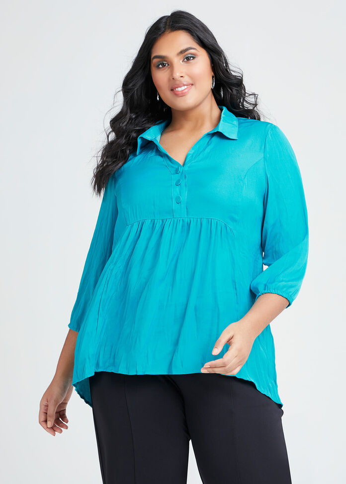 Luxe Grecian Boho Top, , hi-res