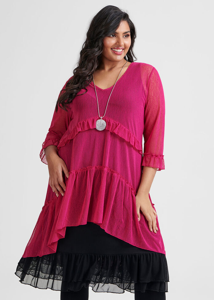 Frill Me Tunic, , hi-res