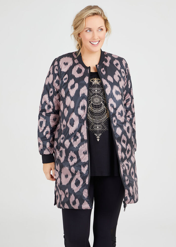 Reversible Ikat Jacket, , hi-res