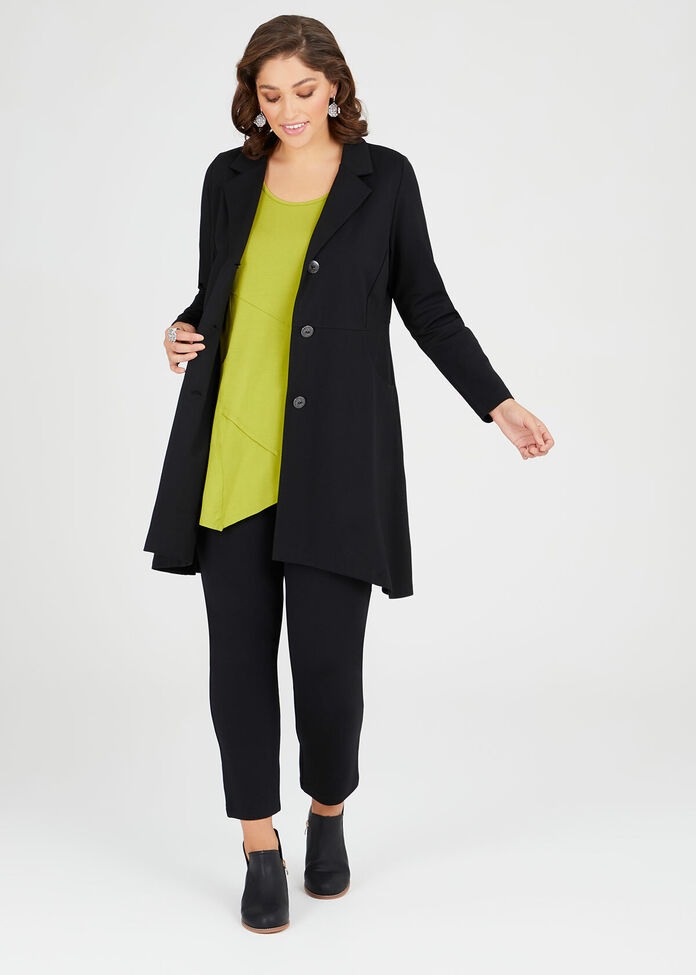 Bryn Bamboo Ponte Jacket, , hi-res