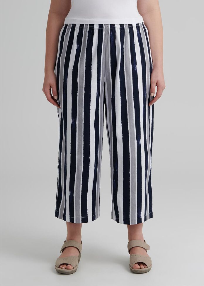 Linen Sea Gypsy Crop Pant, , hi-res