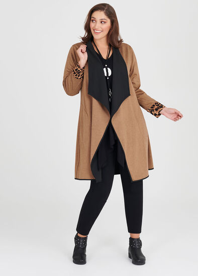 Plus Size Allure Reversible Cardi