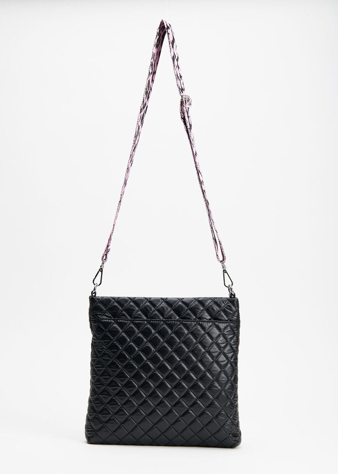 Queen Quilted Crossbody Bag, , hi-res