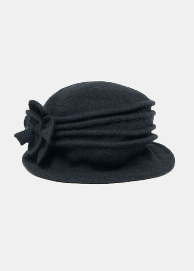 Rosette Cloche Hat