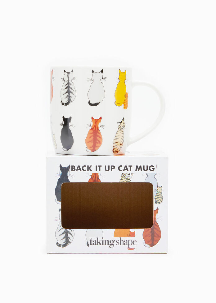 Back It Up Cat Mug, , hi-res