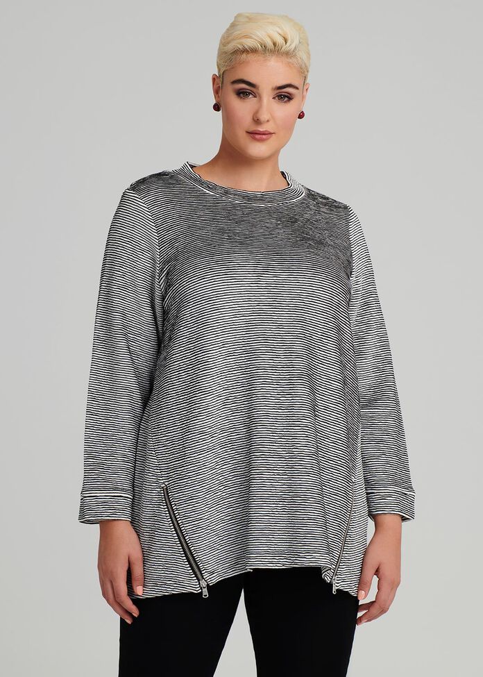 Wave Luxe Zip Top, , hi-res