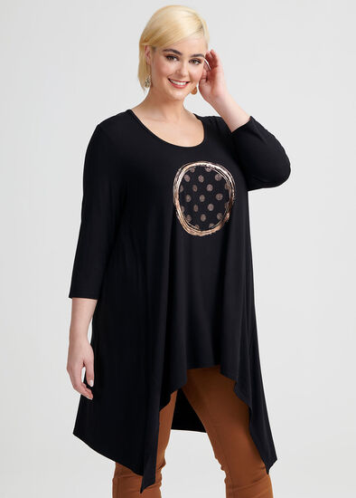 Plus Size Reflections Tunic