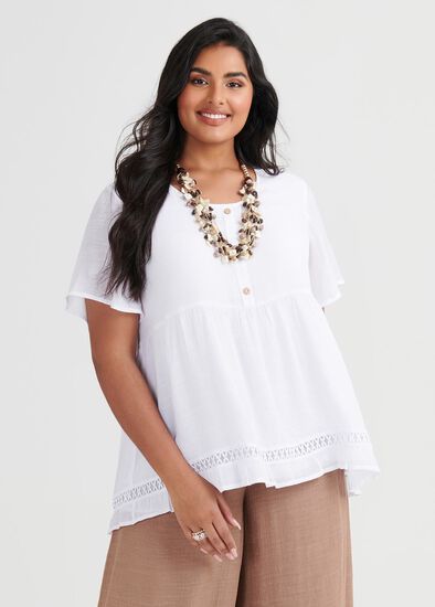 Plus Size Sunrise To Sunset Top