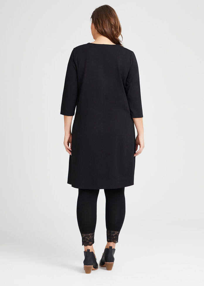 Envoy Ponte Dress, , hi-res