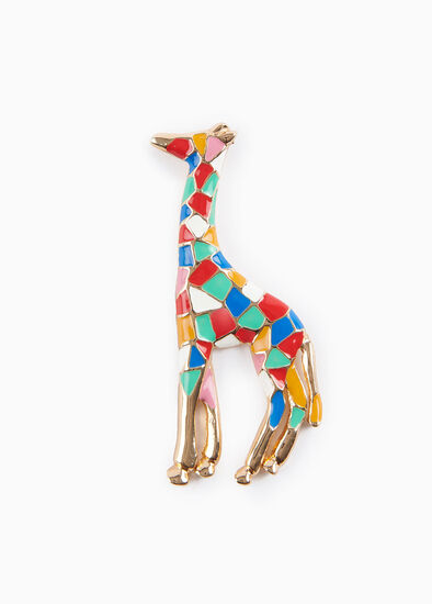 Giraffe Brooch