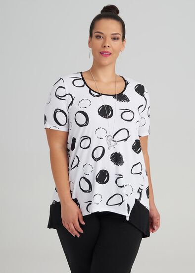 Plus Size Cotton Elevate Spot Top