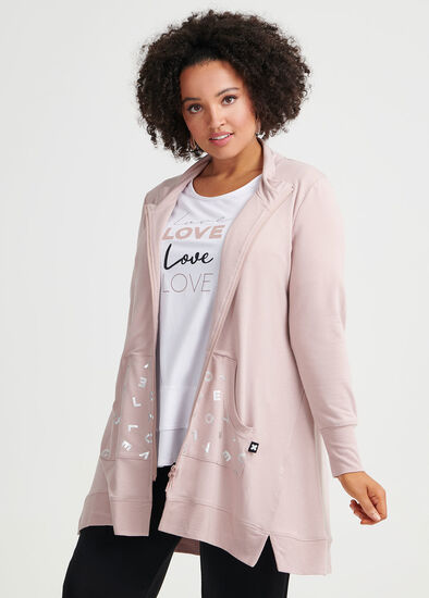 Plus Size Pink Obsession Cardi