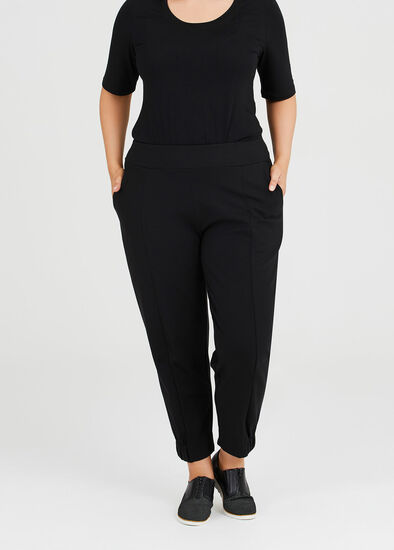 Plus Size Ponte Fusion Pant