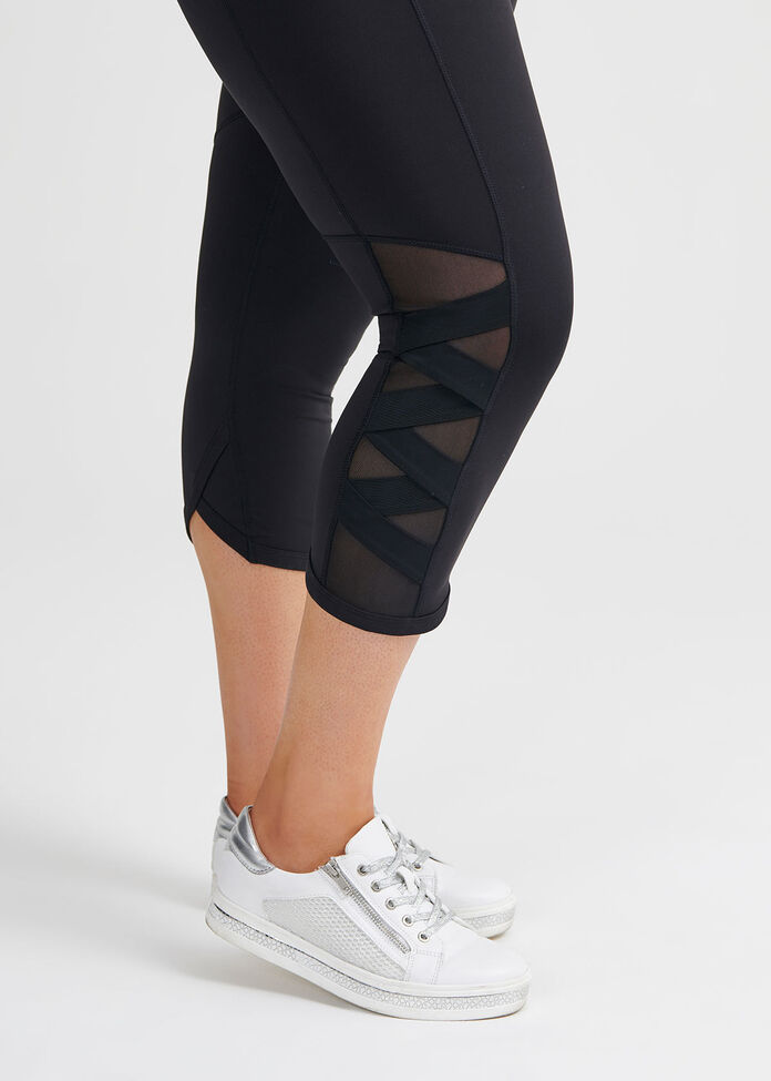 Mesh Me Up Crop Legging, , hi-res